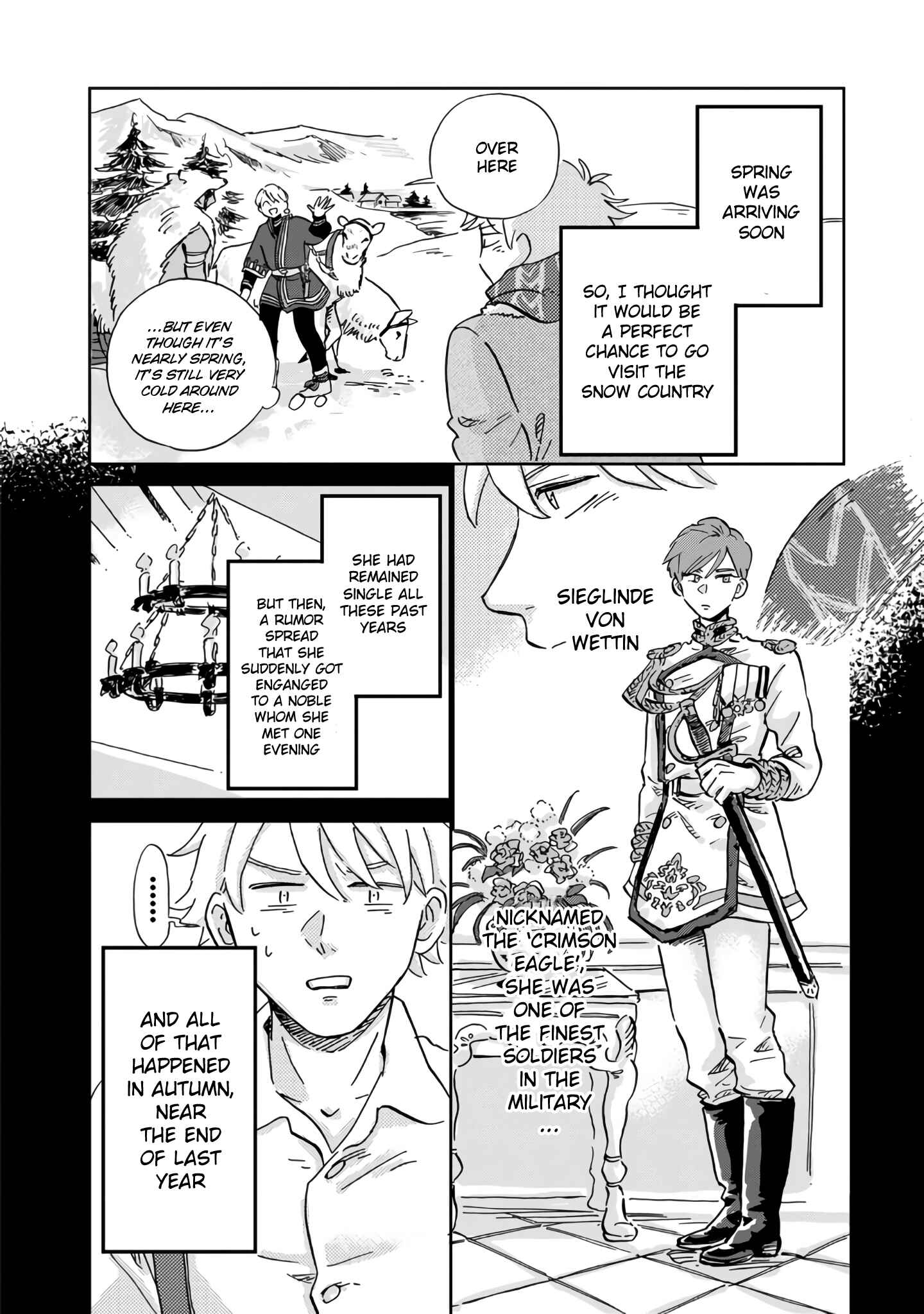 Hokuo Kizoku to Moukinzuma no Yukiguni Karigurashi Chapter 13 - Page 3