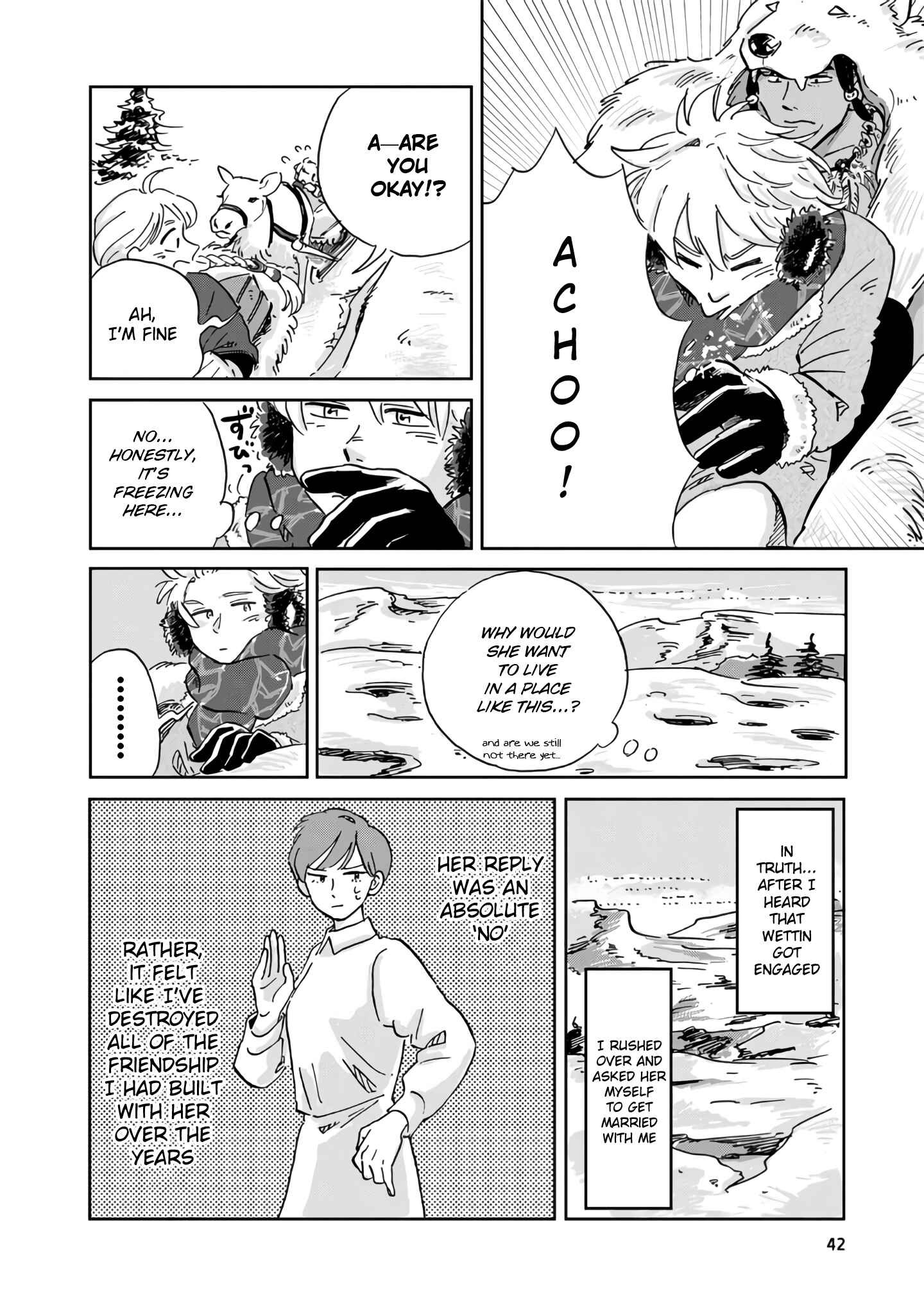 Hokuo Kizoku to Moukinzuma no Yukiguni Karigurashi Chapter 13 - Page 9