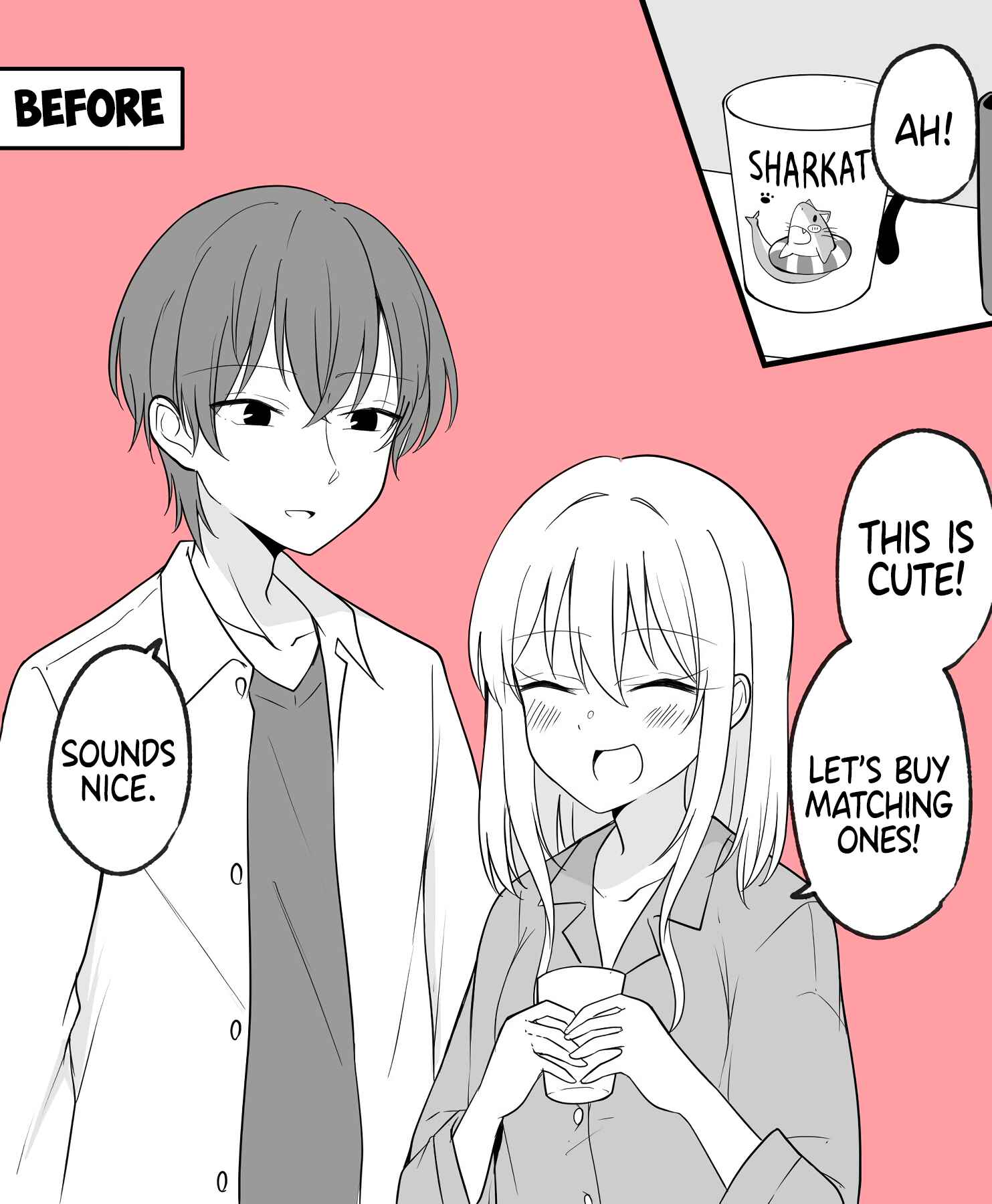 Aru Hi Kareshi ga Onnanoko ni Natteshimata Couple no Nichijou Chapter 5 - Page 1