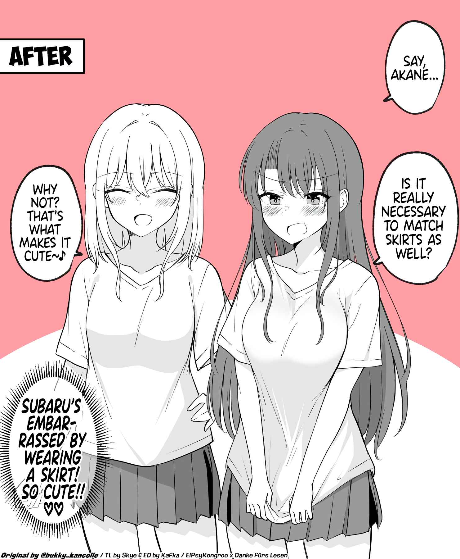 Aru Hi Kareshi ga Onnanoko ni Natteshimata Couple no Nichijou Chapter 5 - Page 2