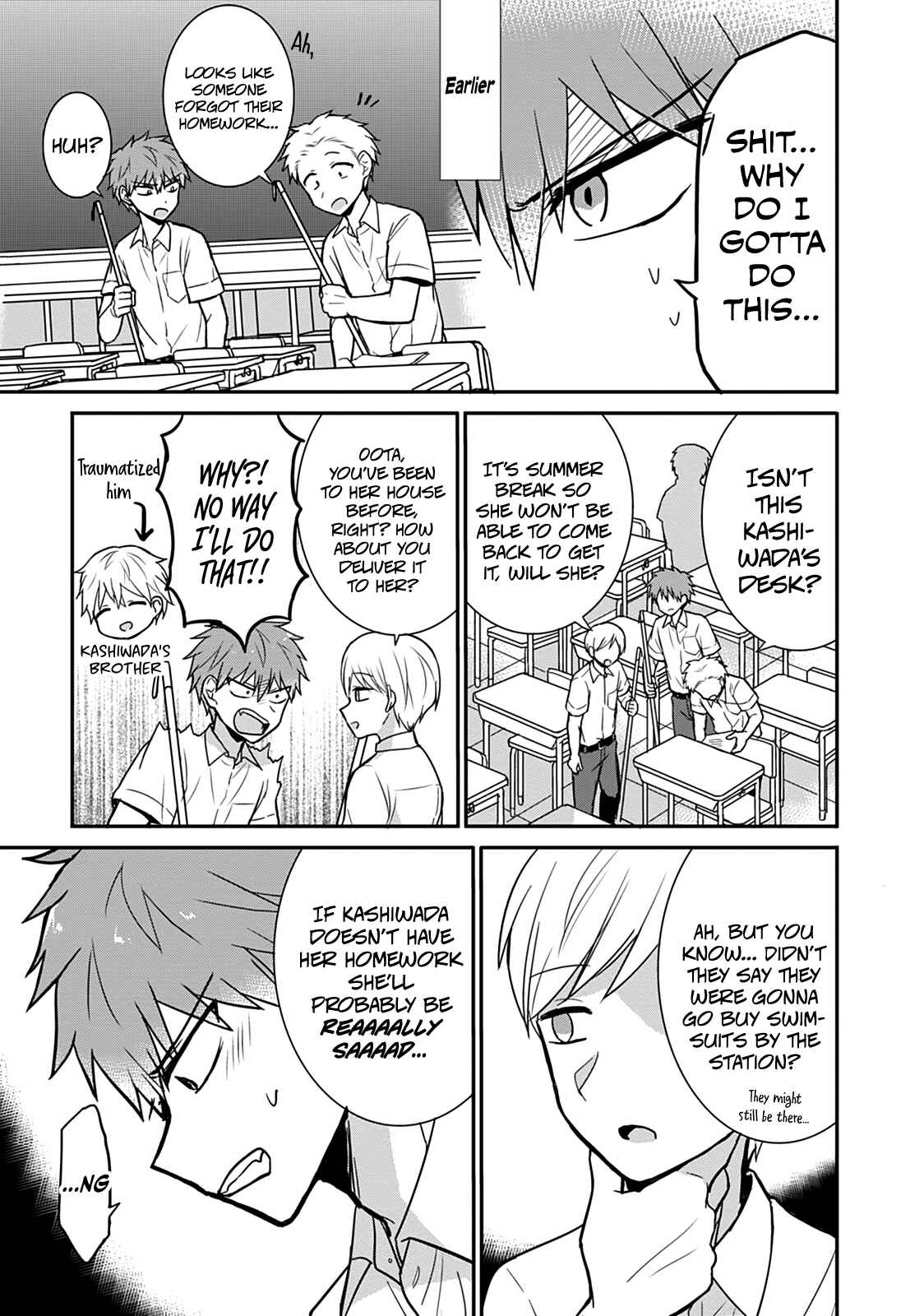 Kao ni Denai Kashiwada-san to Kao ni Deru Oota-kun Chapter 33 - Page 6