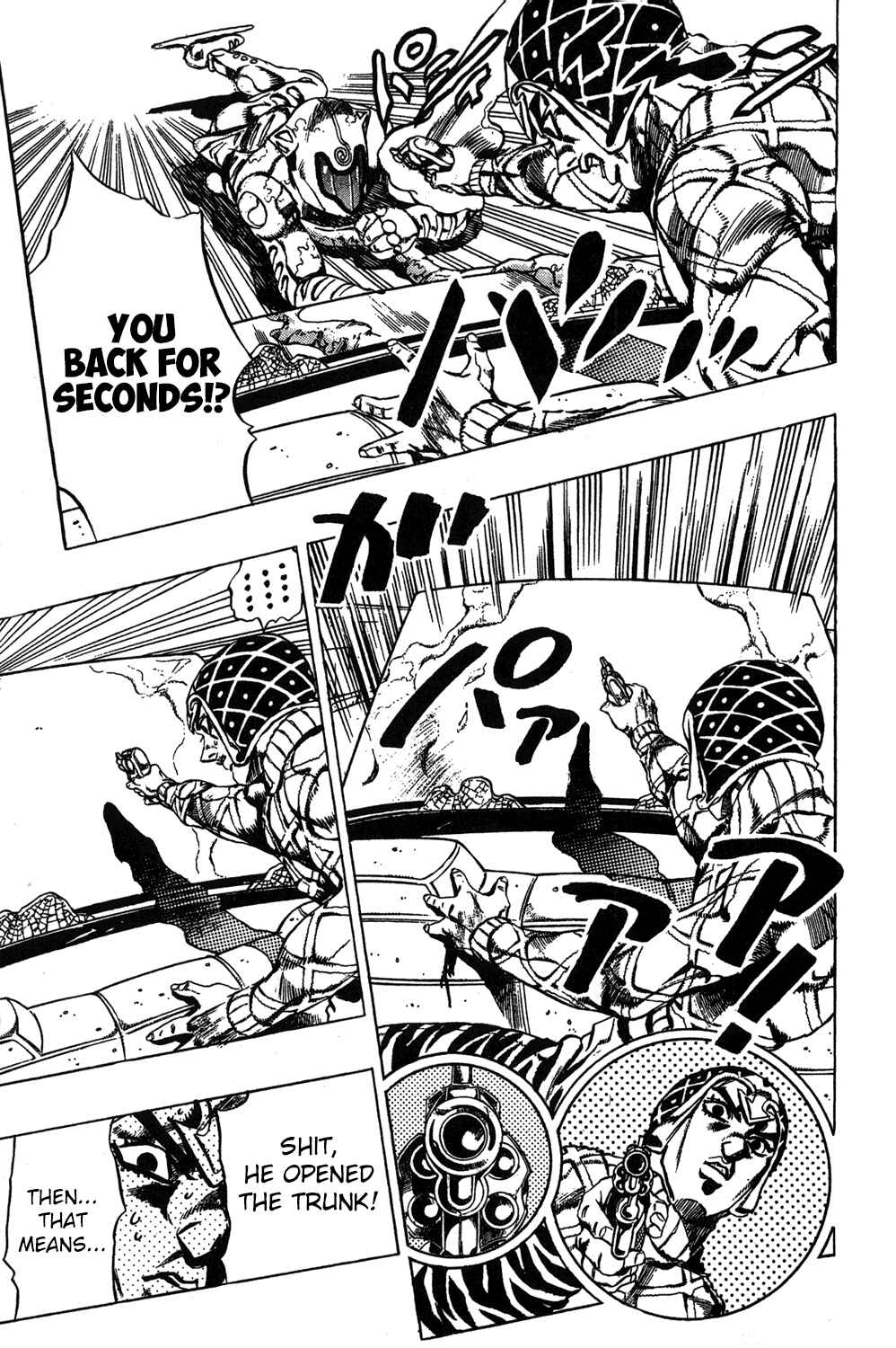 JoJo no Kimyou na Bouken: Part 5 - Ougon no Kaze Chapter 71 - Page 11