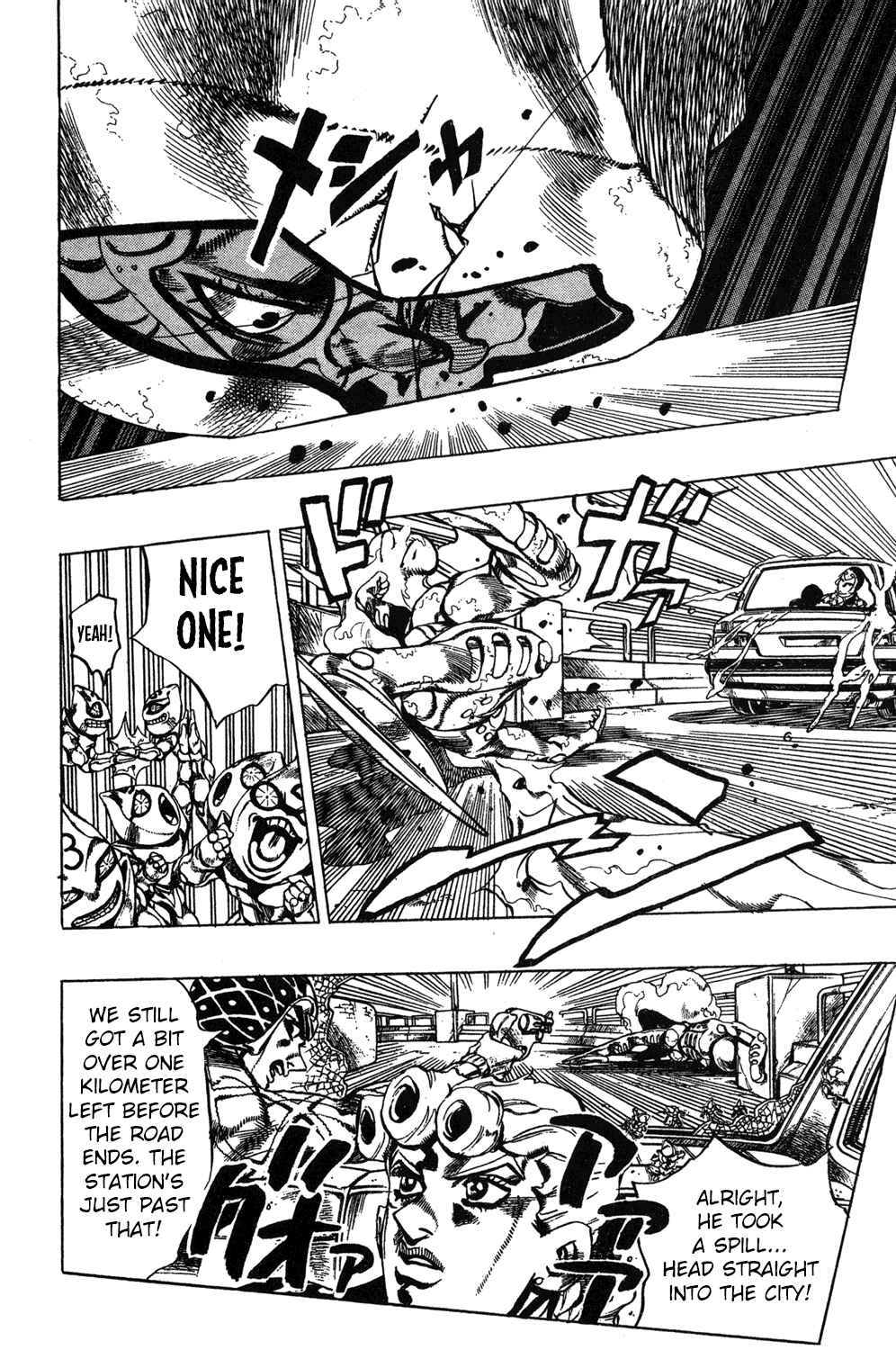 JoJo no Kimyou na Bouken: Part 5 - Ougon no Kaze Chapter 71 - Page 8