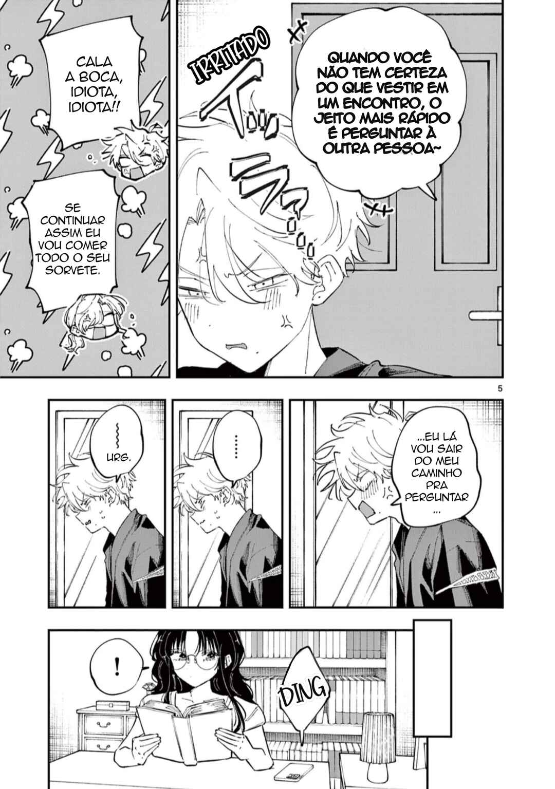Tonari no Seki no Yatsu ga Souiu Me de Mitekuru Chapter 76 - Page 5