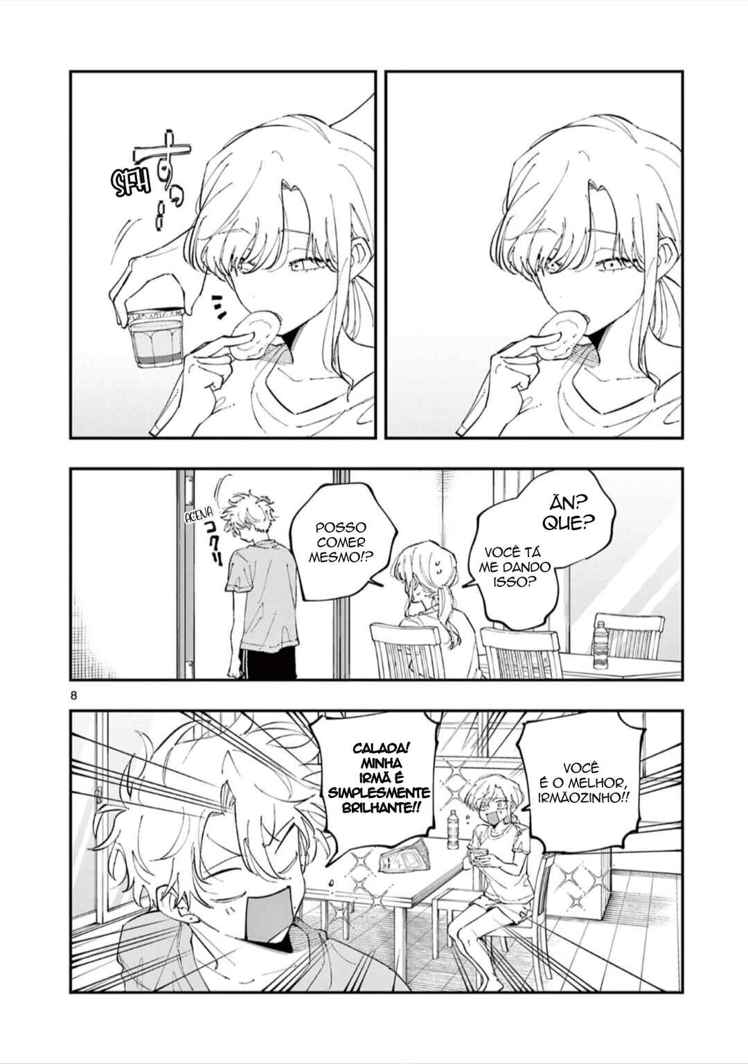 Tonari no Seki no Yatsu ga Souiu Me de Mitekuru Chapter 76 - Page 8