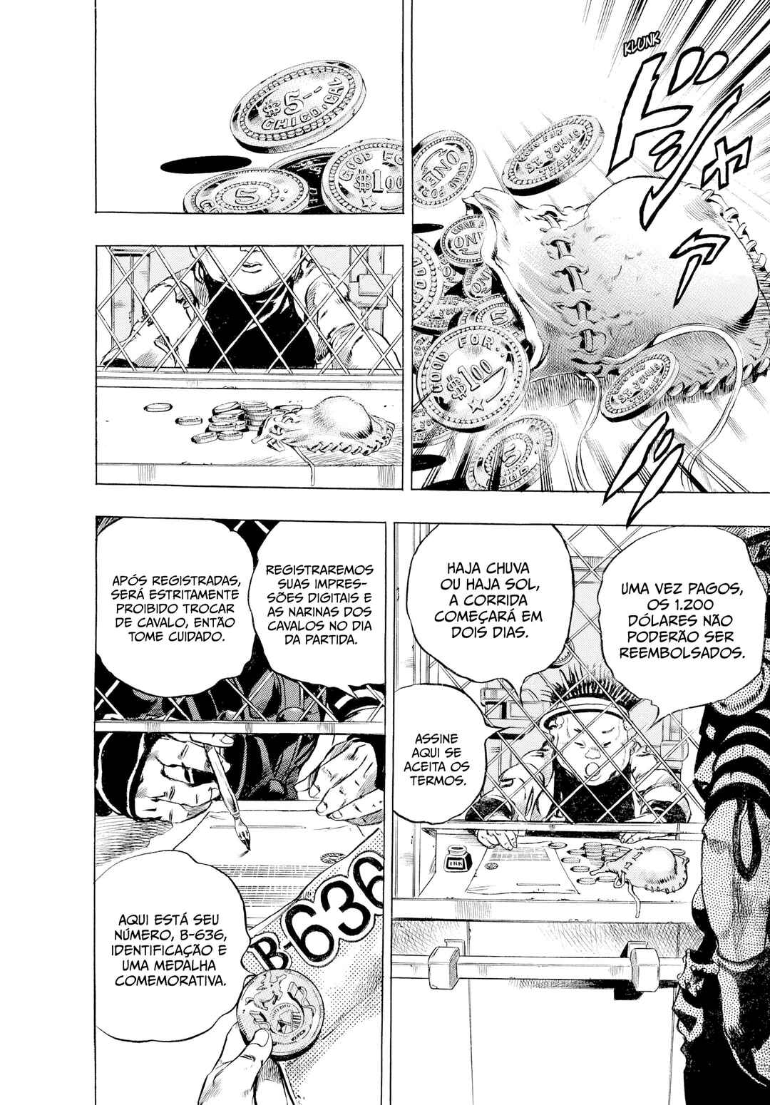 JoJo no Kimyou na Bouken: Part 7 - Steel Ball Run Chapter 1 - Page 38