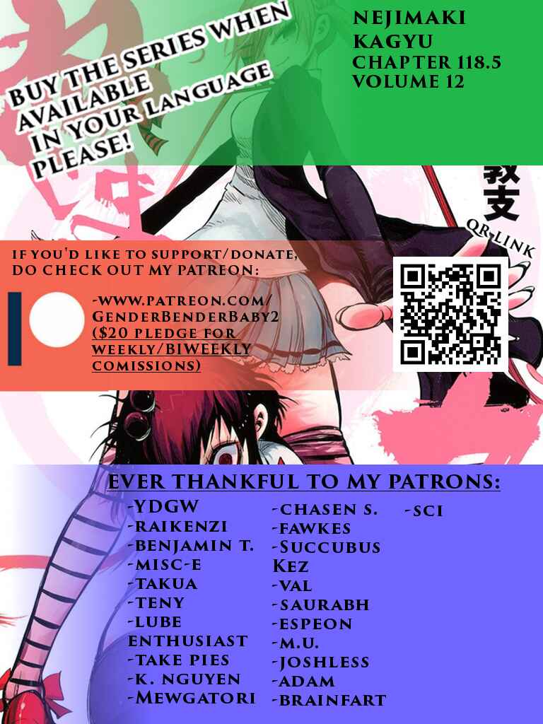 Nejimaki Kagyu Chapter 118.5 - Page 1