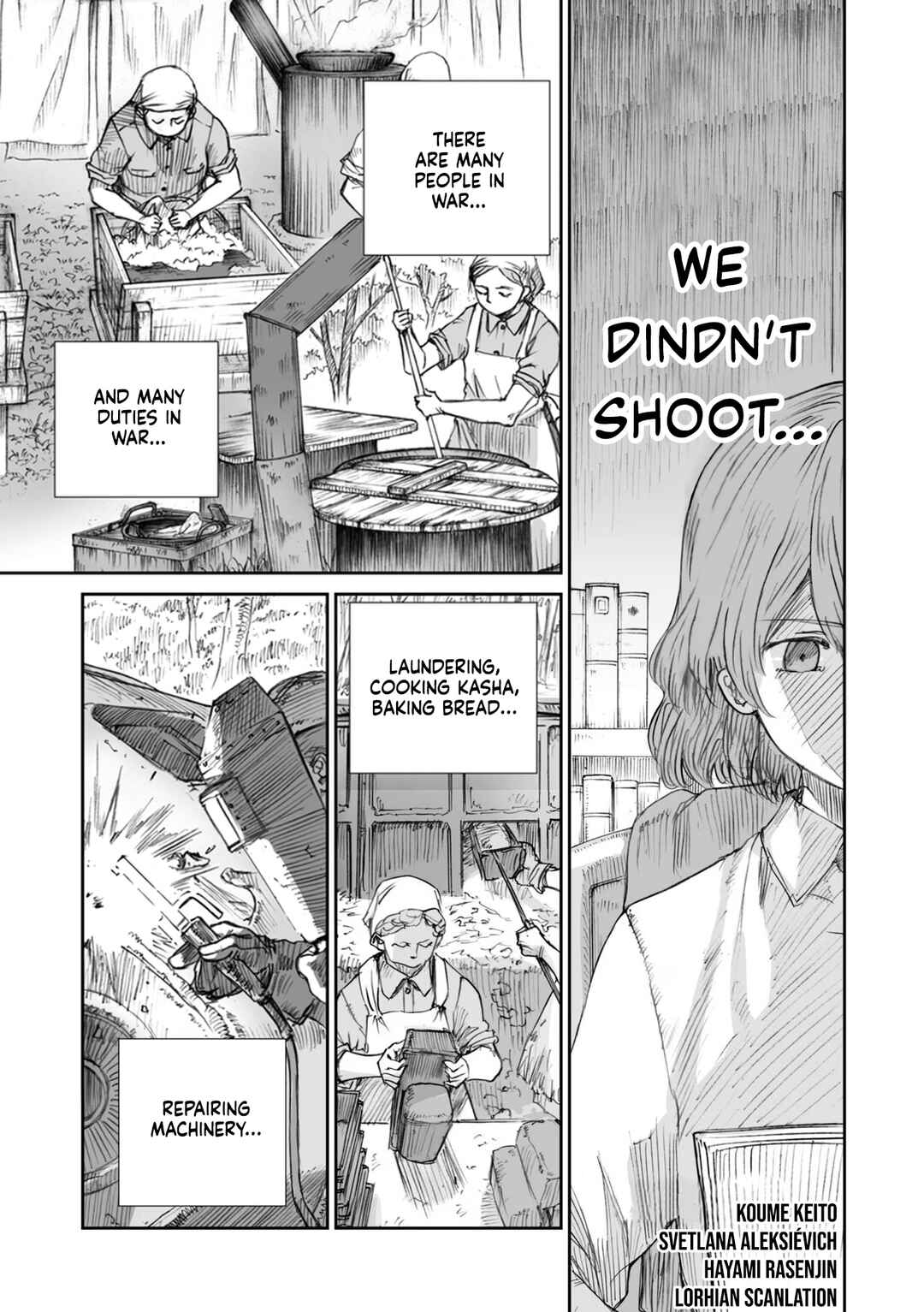 Sensou wa Onna no Kao wo Shiteinai Chapter 24 - Page 3