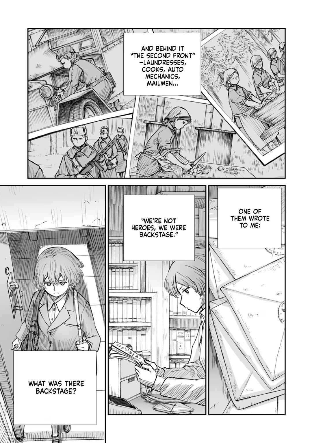 Sensou wa Onna no Kao wo Shiteinai Chapter 24 - Page 5