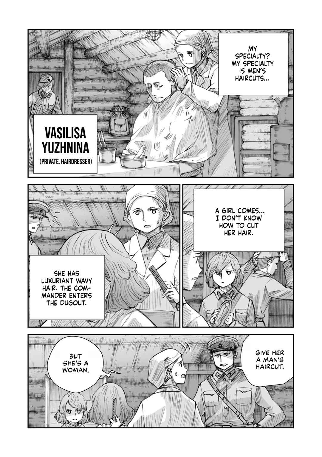 Sensou wa Onna no Kao wo Shiteinai Chapter 24 - Page 6