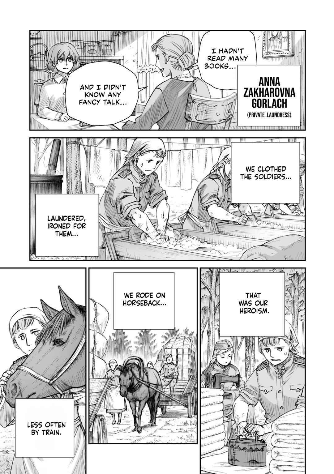 Sensou wa Onna no Kao wo Shiteinai Chapter 24 - Page 9