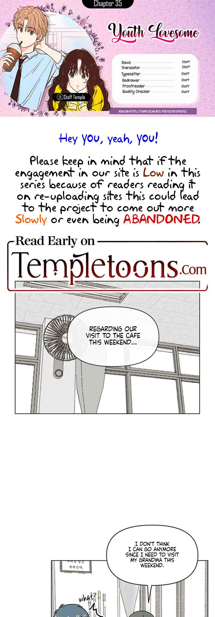 Cheongchun Love-some Chapter 35 - Page 1