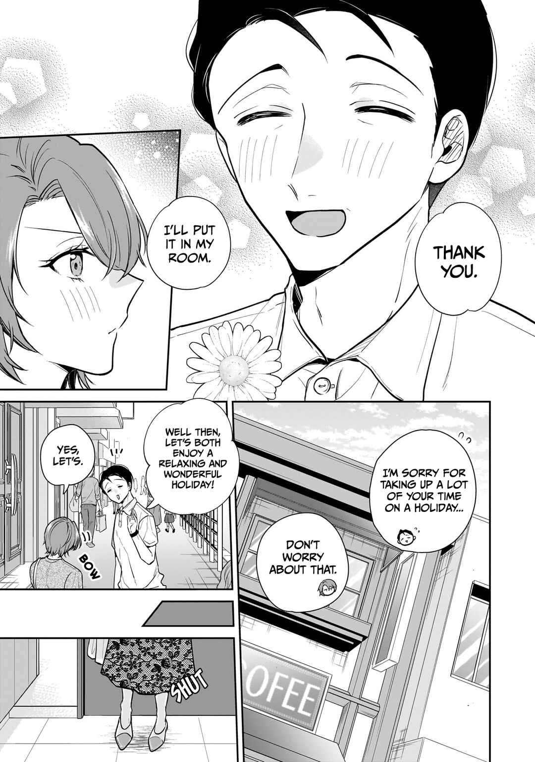 Misato-san wa Amasugi Joushi ni Chotto Kibishii Chapter 4 - Page 17