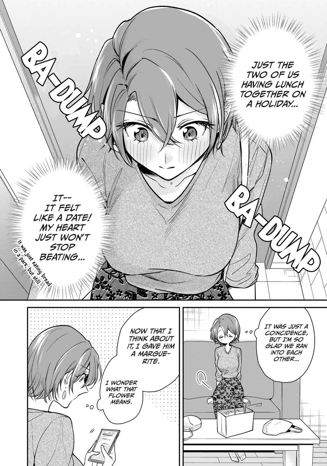 Misato-san wa Amasugi Joushi ni Chotto Kibishii Chapter 4 - Page 18