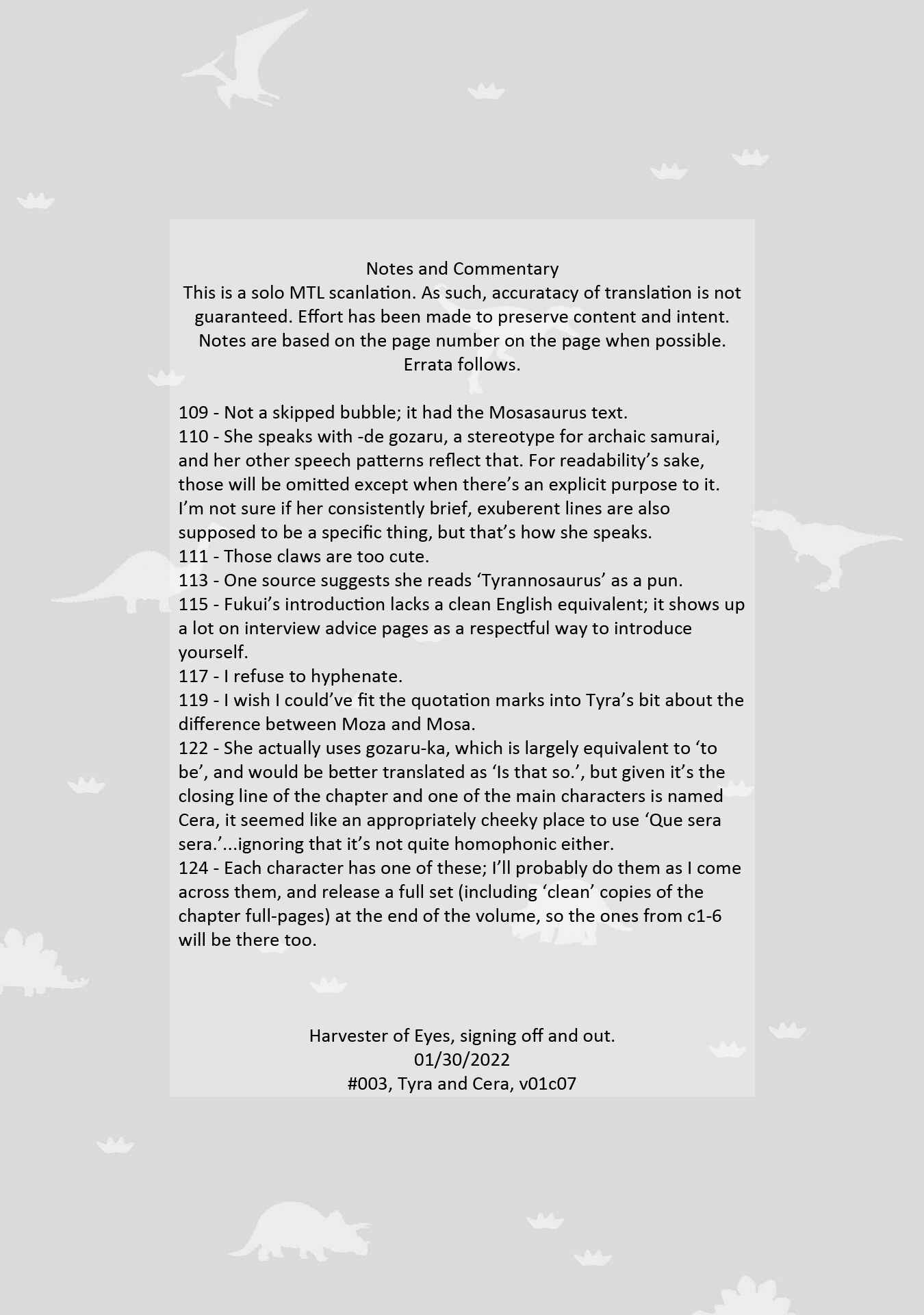 Tyra & Cera Chapter 7 - Page 17
