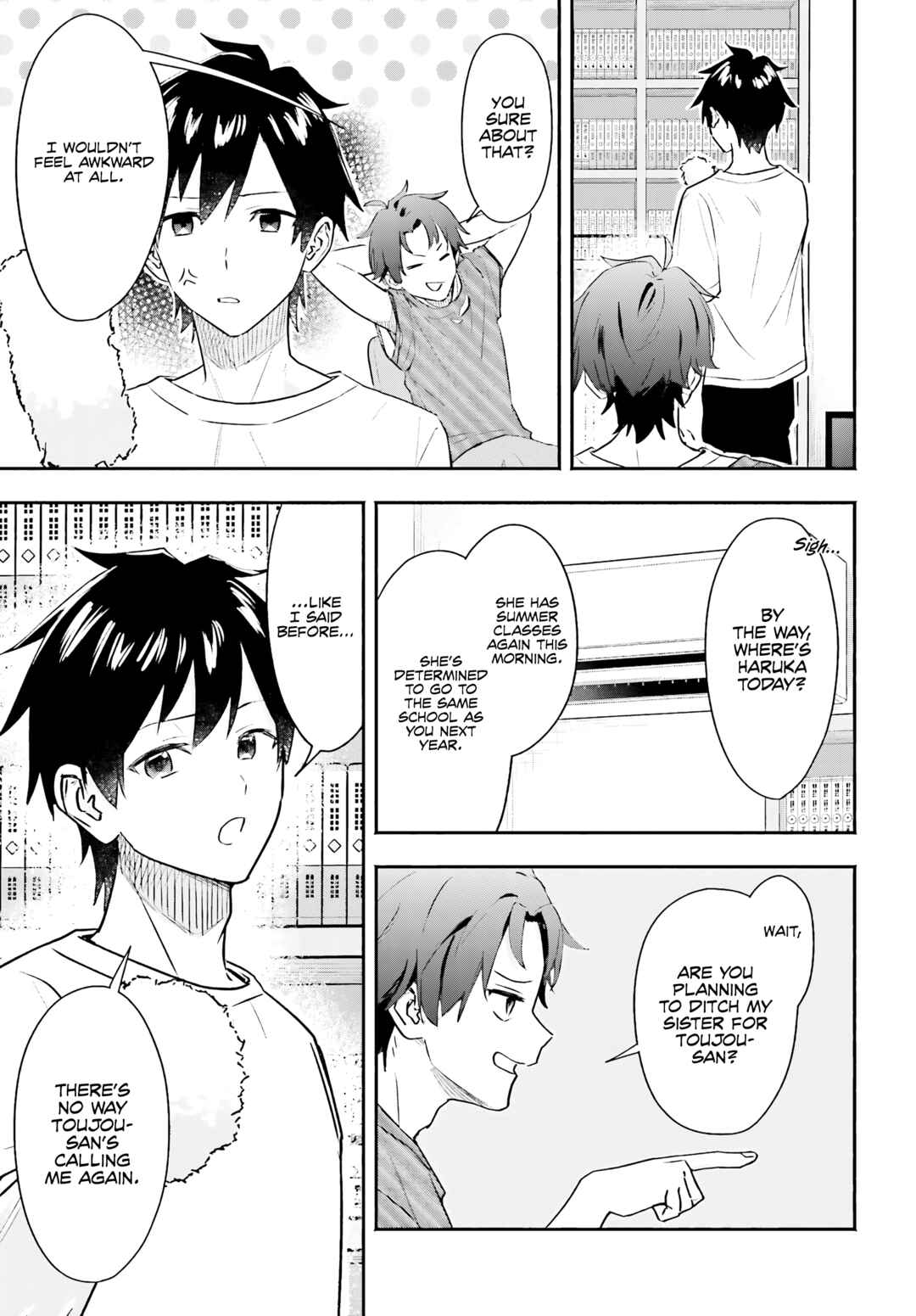 Kaji Daikou no Arubaito wo Hajimetara Gakuen Ichi no Bishoujo no Kazoku ni Kiniirarechaimashita. Chapter 3 - Page 16