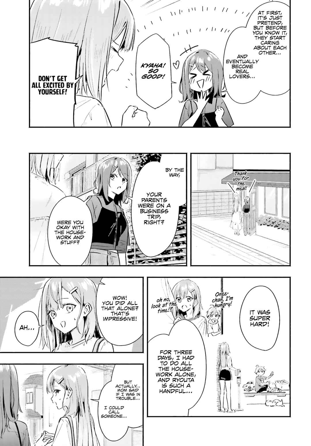 Kaji Daikou no Arubaito wo Hajimetara Gakuen Ichi no Bishoujo no Kazoku ni Kiniirarechaimashita. Chapter 3 - Page 6