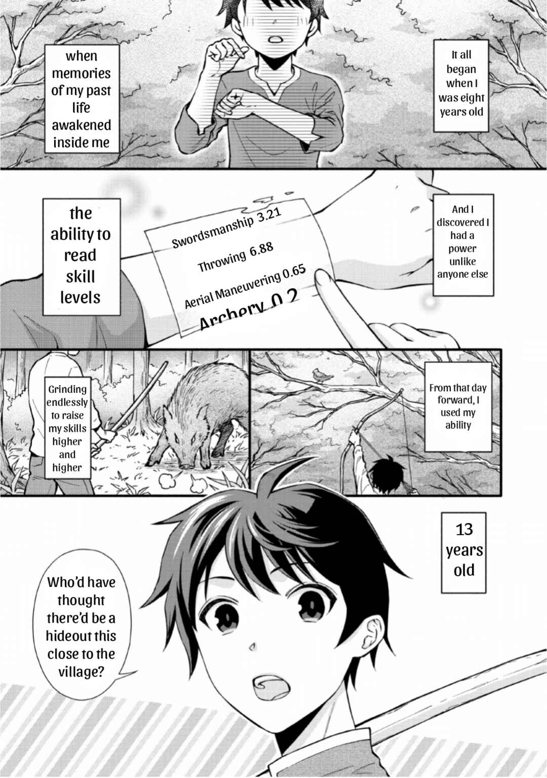 Gakuen Kishi no Level Up! Level 1000 Koe no Tenseisha, Ochikobore Class ni Nyuugaku. Soshite, Chapter 1 - Page 1