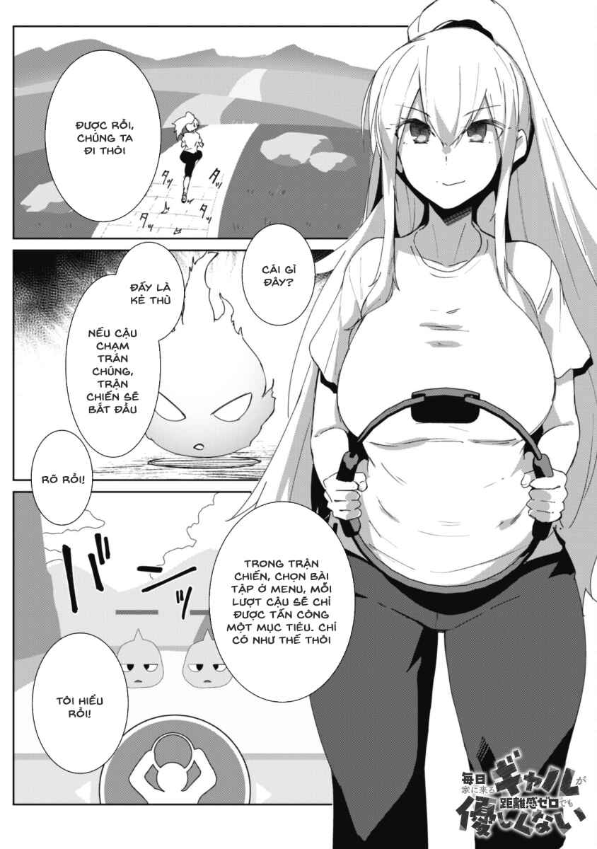 Mainichi Ie ni Kuru Gal ga Kyorikan Zero Demo Yasashiku nai Chapter 5 - Page 1