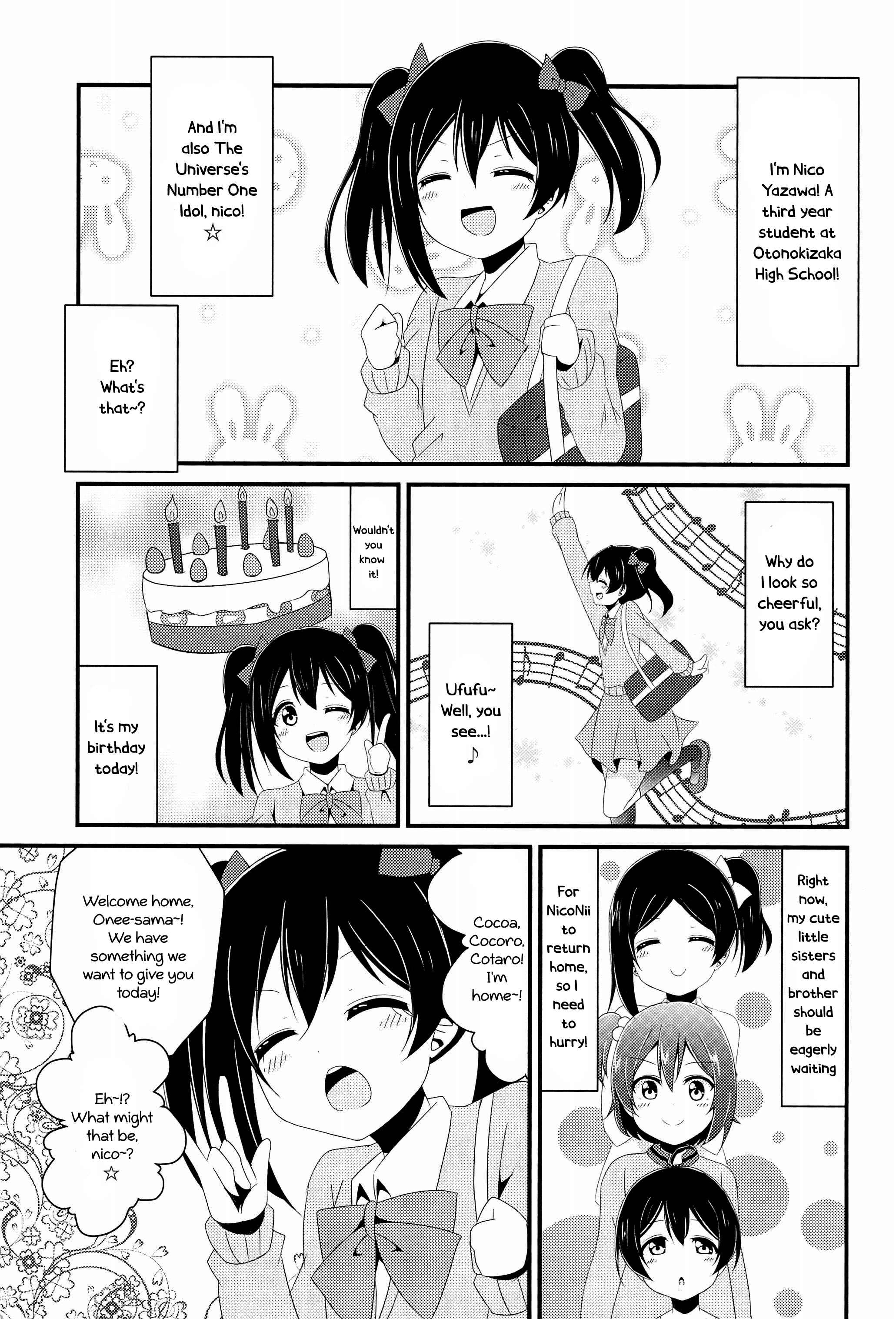 Love Live! - Kyou wa Uchi ga Onee-chan ya (Doujinshi) Chapter Oneshot - Page 3