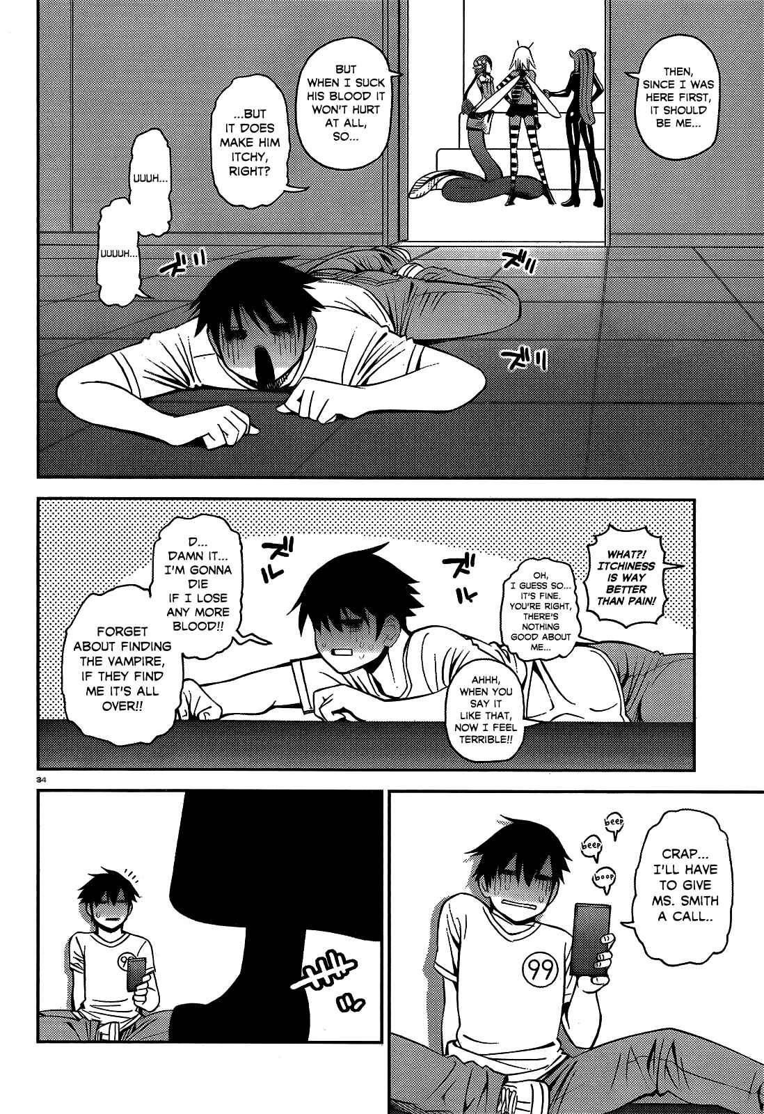 Monster Musume no Iru Nichijou Chapter 49 - Page 34