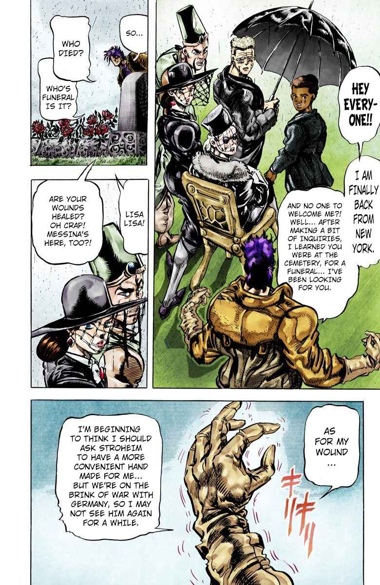 JoJo no Kimyou na Bouken: Part 2 - Sentou Chouryuu Color-ban Chapter 69 - Page 8