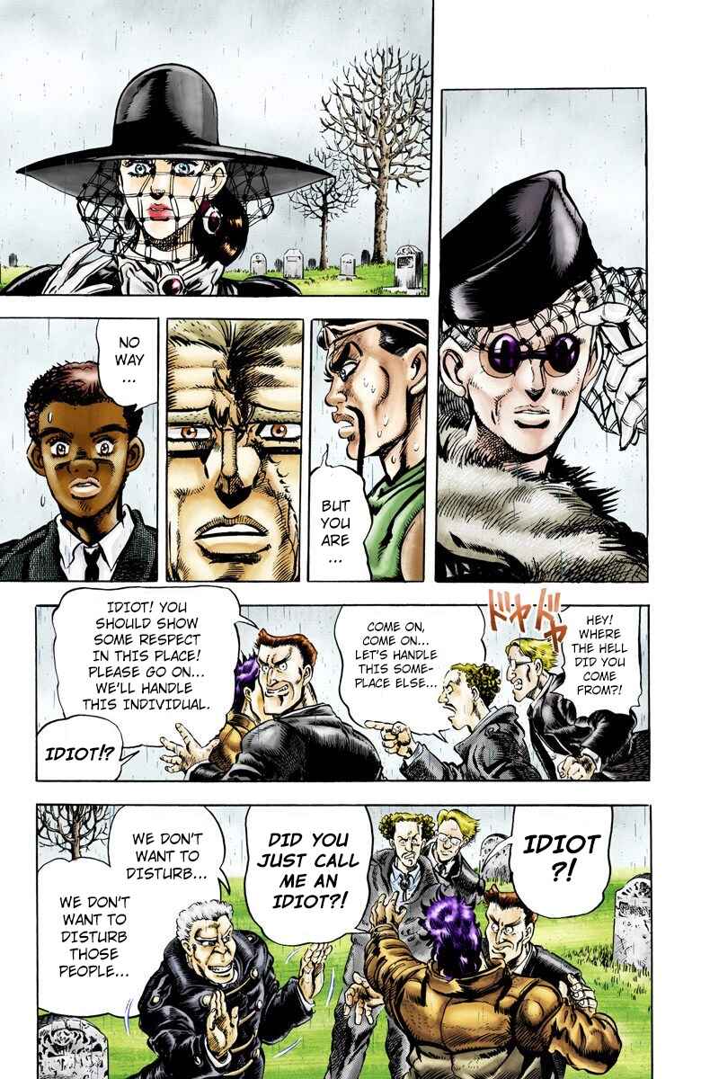 JoJo no Kimyou na Bouken: Part 2 - Sentou Chouryuu Color-ban Chapter 69 - Page 9