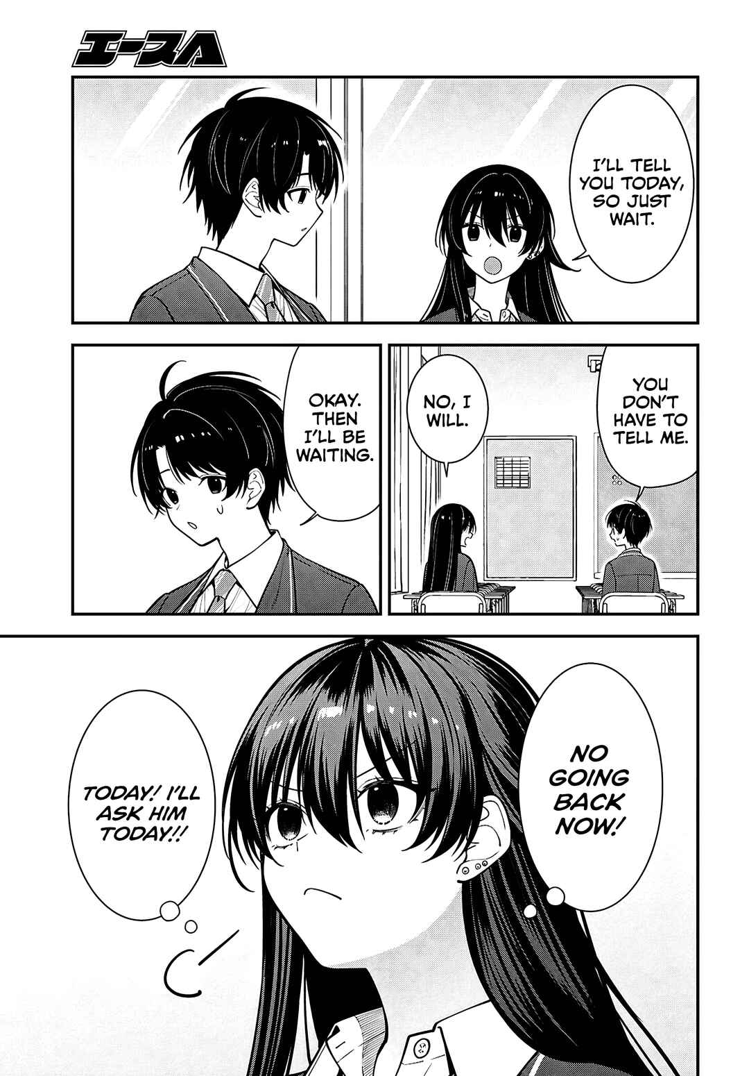 Tonari no Seki no Yankee Shimizu-san ga Kami wo Kuroku Sometekita Chapter 17 - Page 12