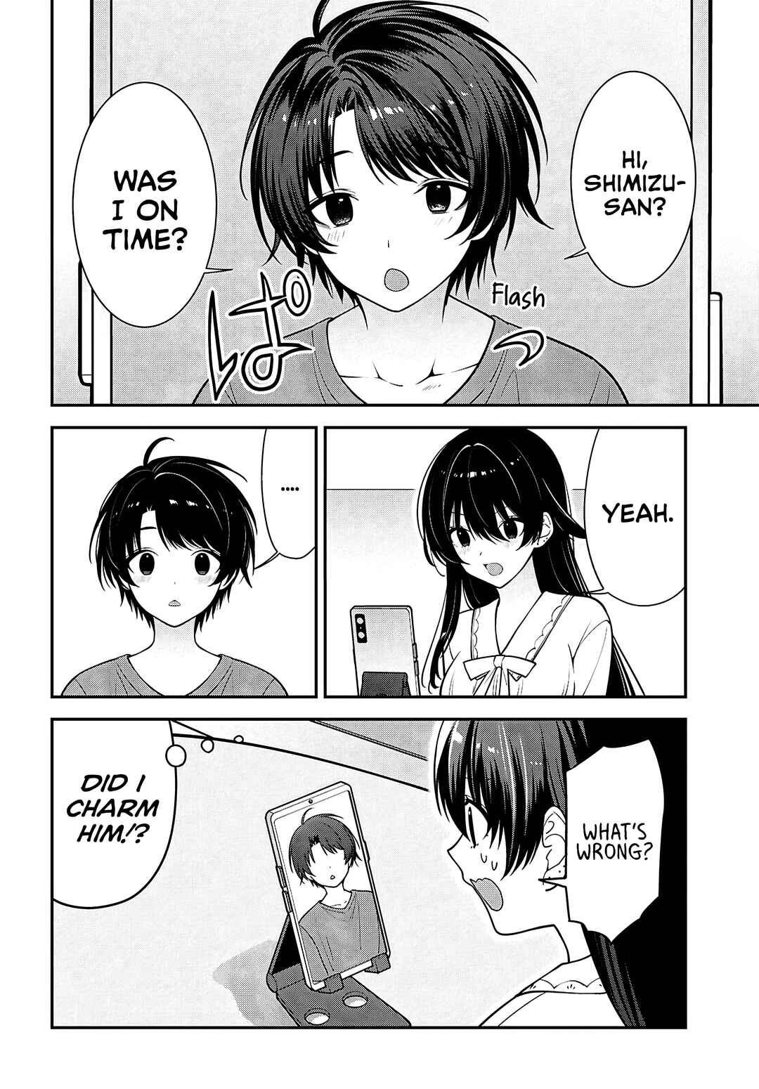 Tonari no Seki no Yankee Shimizu-san ga Kami wo Kuroku Sometekita Chapter 17 - Page 23