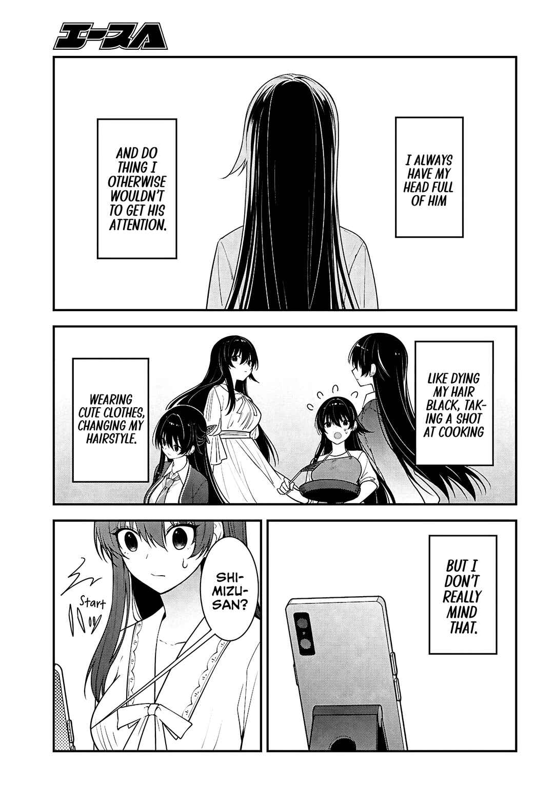 Tonari no Seki no Yankee Shimizu-san ga Kami wo Kuroku Sometekita Chapter 17 - Page 28