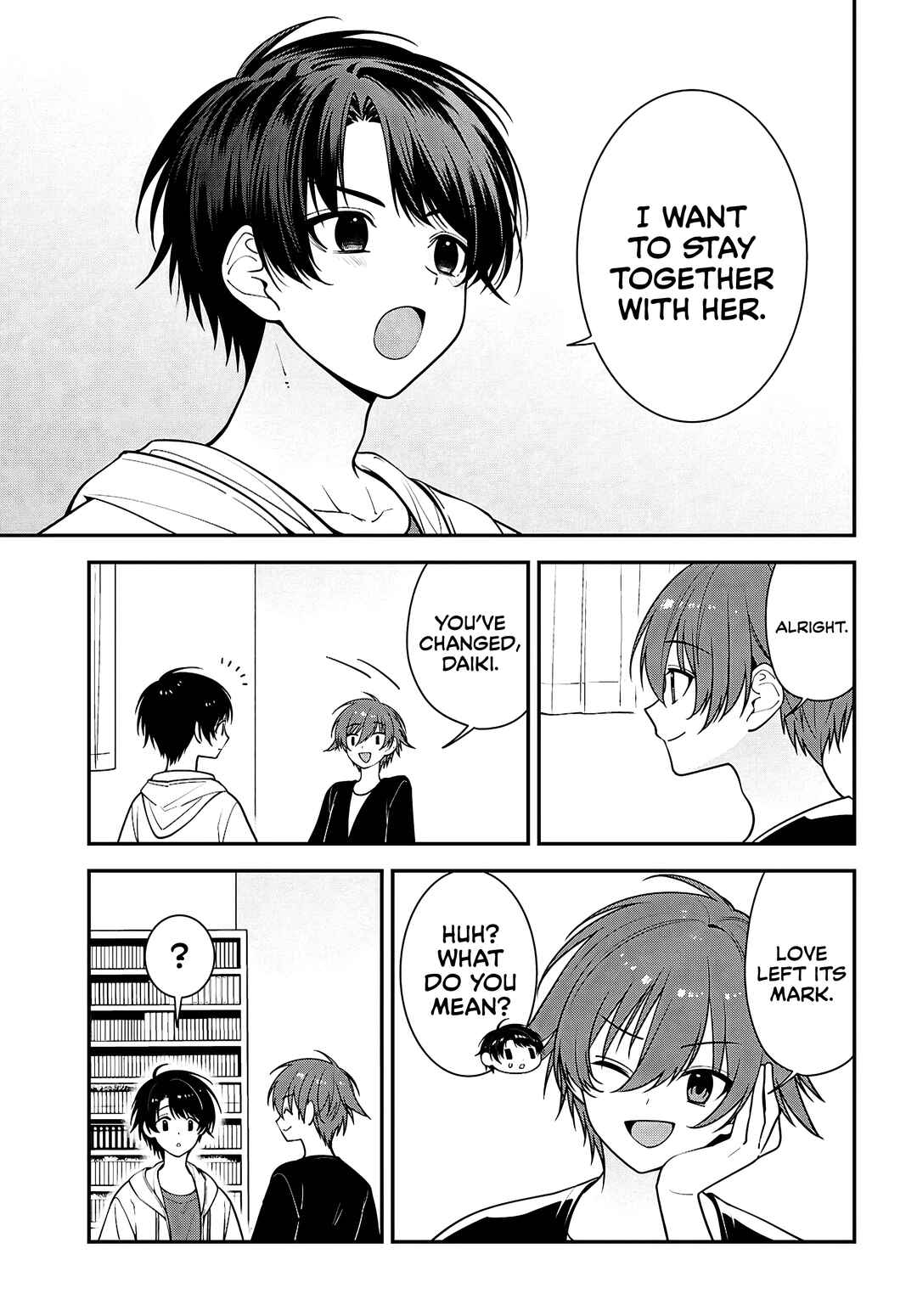 Tonari no Seki no Yankee Shimizu-san ga Kami wo Kuroku Sometekita Chapter 17 - Page 4