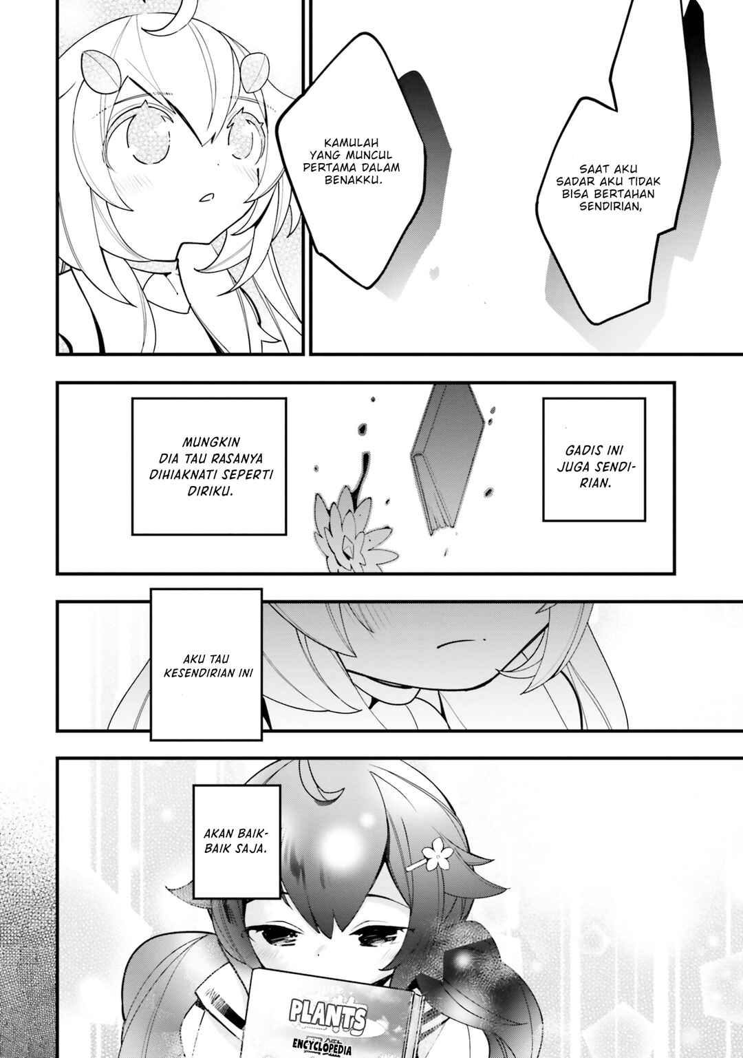 Shokubutsu Monster Musume Nikki: Seijo datta Watashi ga Uragirareta Hate ni Alraune ni Tensei Shite Shimatta node, kore kara wa Kougousei o Shinagara Shizuka ni Shokubutsu Life o Sugoshimasu Chapter 15 - Page 19