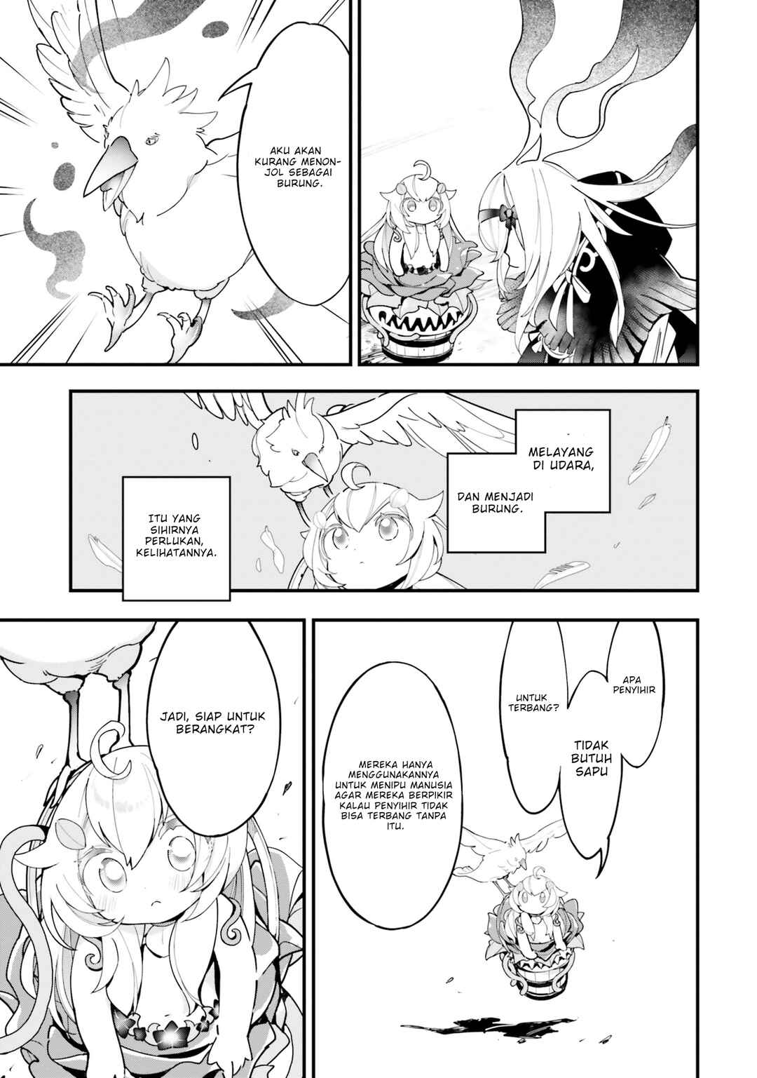 Shokubutsu Monster Musume Nikki: Seijo datta Watashi ga Uragirareta Hate ni Alraune ni Tensei Shite Shimatta node, kore kara wa Kougousei o Shinagara Shizuka ni Shokubutsu Life o Sugoshimasu Chapter 15 - Page 28