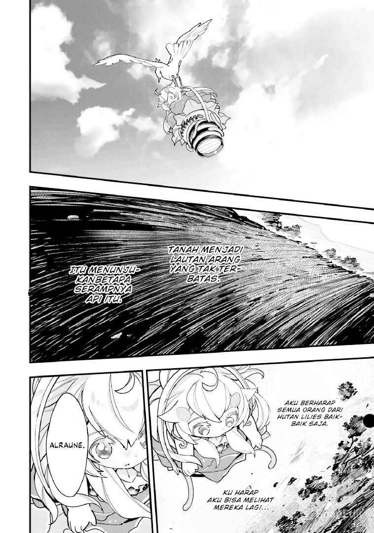 Shokubutsu Monster Musume Nikki: Seijo datta Watashi ga Uragirareta Hate ni Alraune ni Tensei Shite Shimatta node, kore kara wa Kougousei o Shinagara Shizuka ni Shokubutsu Life o Sugoshimasu Chapter 15 - Page 31