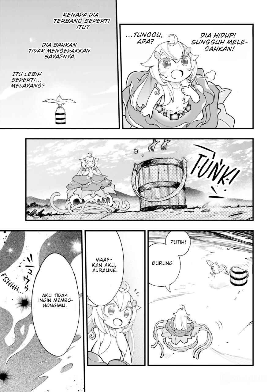 Shokubutsu Monster Musume Nikki: Seijo datta Watashi ga Uragirareta Hate ni Alraune ni Tensei Shite Shimatta node, kore kara wa Kougousei o Shinagara Shizuka ni Shokubutsu Life o Sugoshimasu Chapter 15 - Page 6
