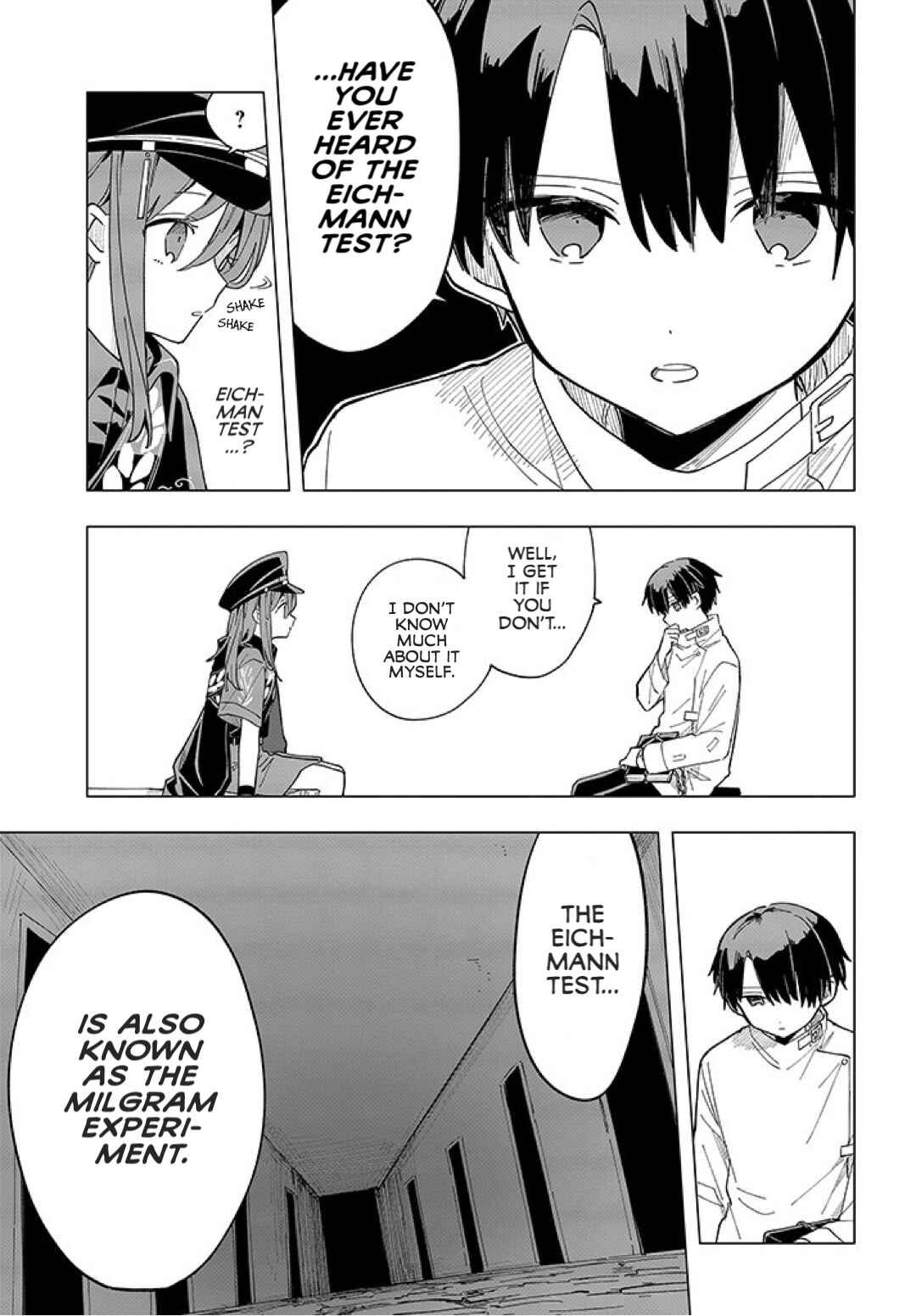 MILGRAM: Jikken Kangoku to Kanshu no Shoujo Chapter 4 - Page 12
