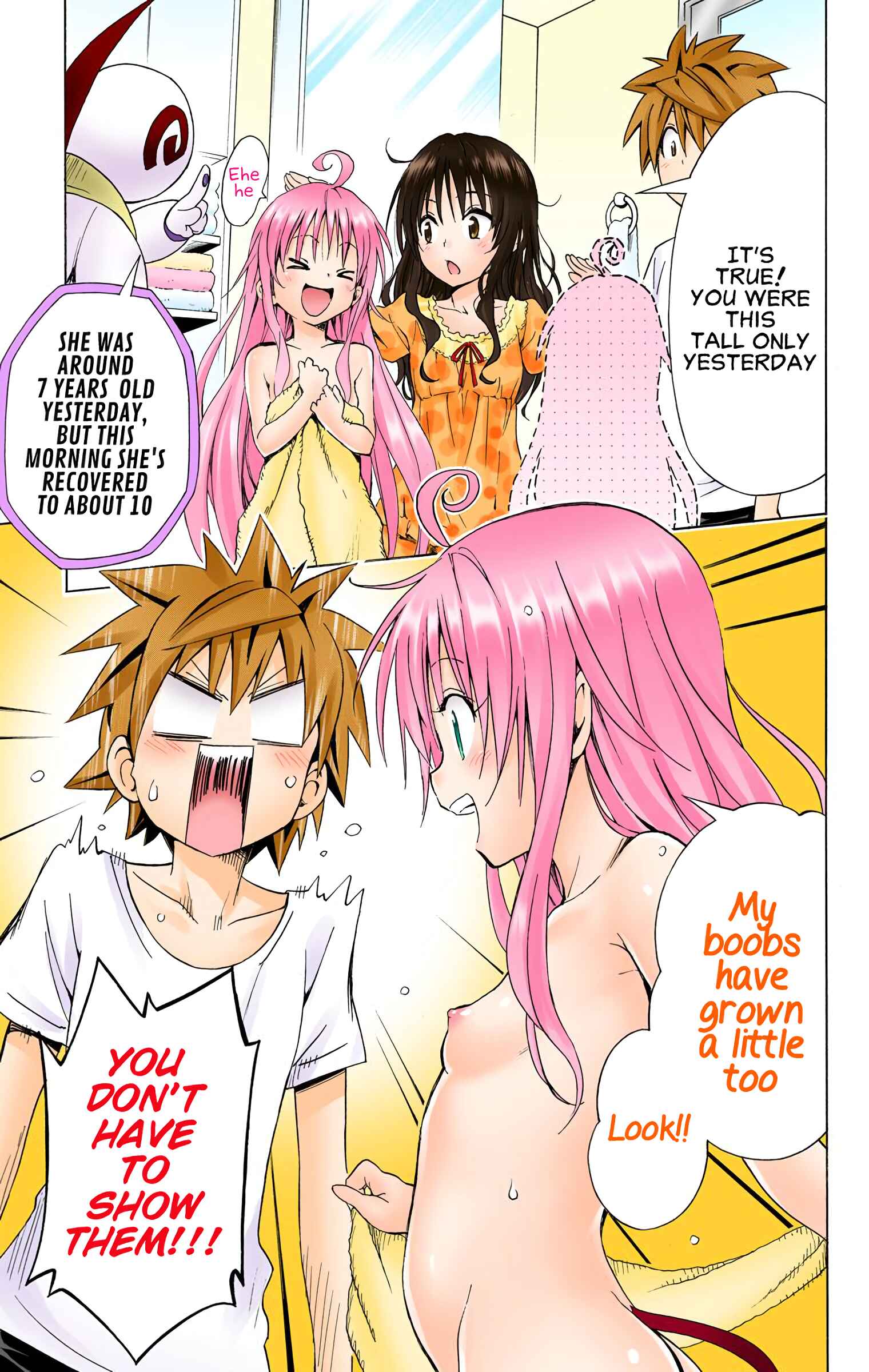 To Love Ru Darkness (Official Colored) Chapter 56 - Page 3