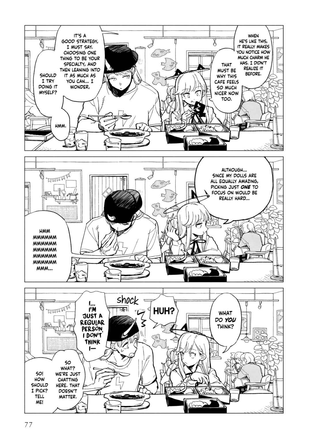 Shinozaki-kun no Mente Jijou Chapter 37 - Page 17