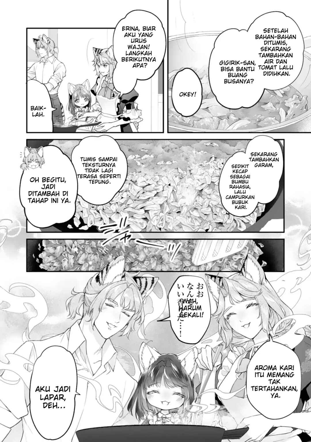 Neko Neko Youjo no Aijou Gohan ~Isekai de Mofumofu-tachi ni Ryouri wo Tsukurimasu!~ Chapter 12 - Page 19