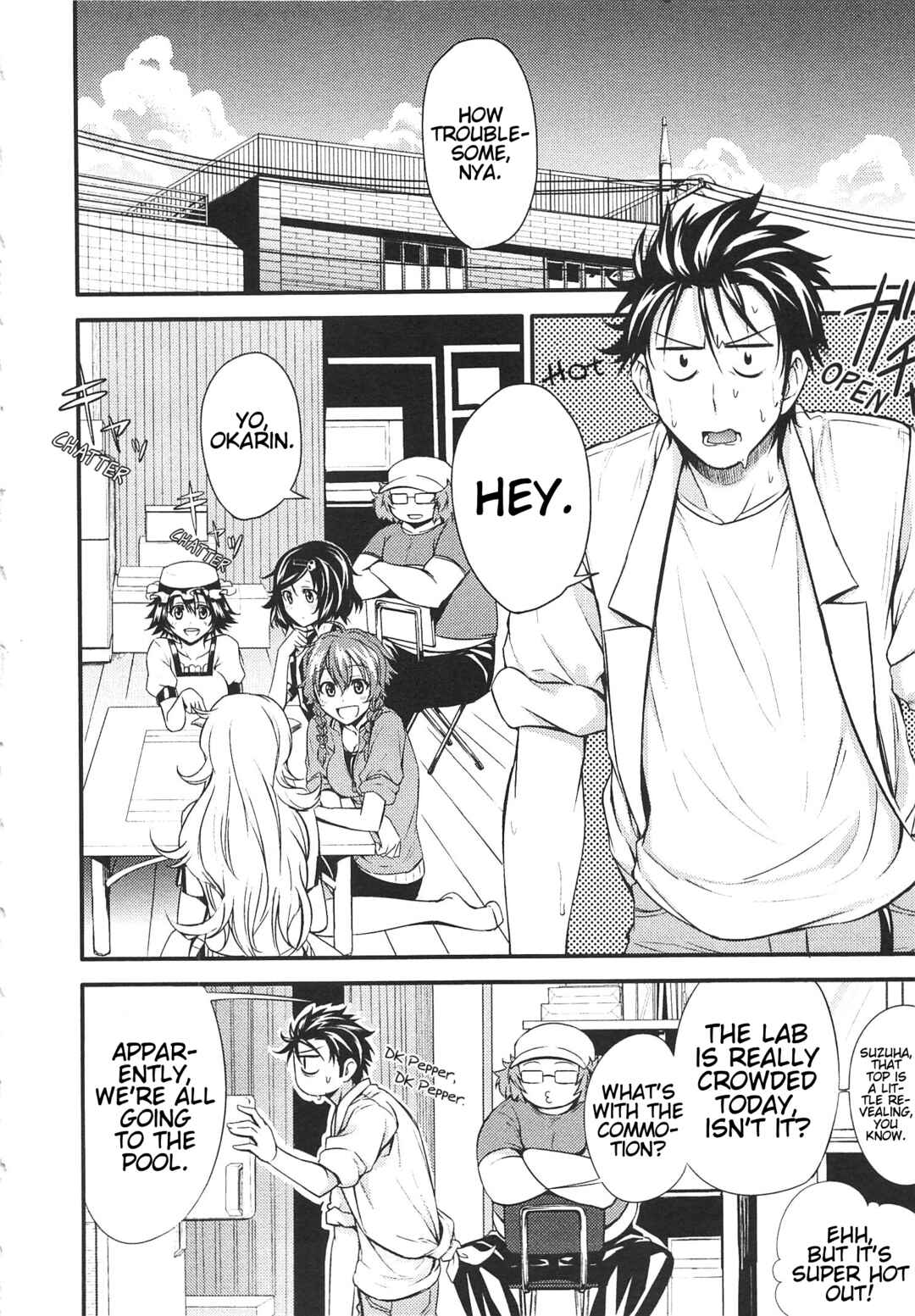 Steins;Gate - Hiyoku Renri + Nyan² Crisis ☆ Chapter 3 - Page 2