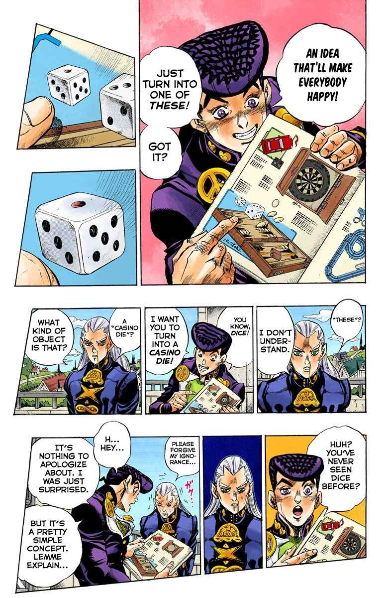 JoJo no Kimyou na Bouken: Part 4 - Diamond wa Kudakenai Color-ban Chapter 115 - Page 10