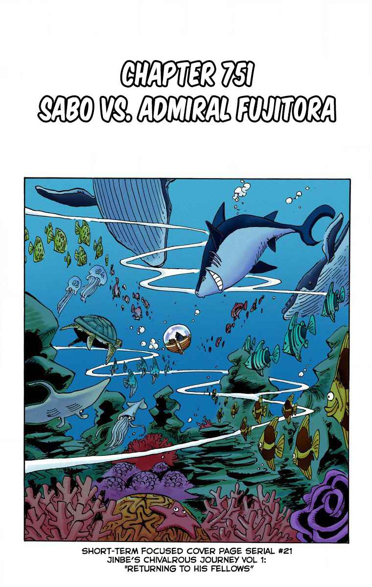 One Piece (Official Colored) Chapter 751 - Page 2