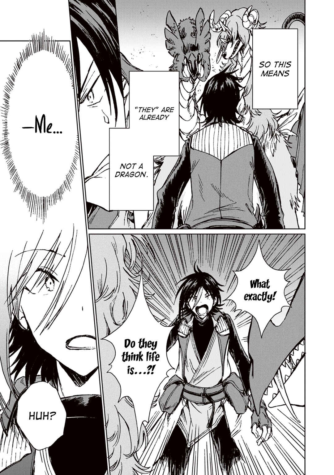 S-kyuu Guild wo Tsuihousareta kedo, Jitsu wa Ore dake Dragon no Kotoba ga Wakaru no de, Kidzuita Toki ni wa Ryuu Kishi no Chouten wo Kiwametemashita. Chapter 21 - Page 13