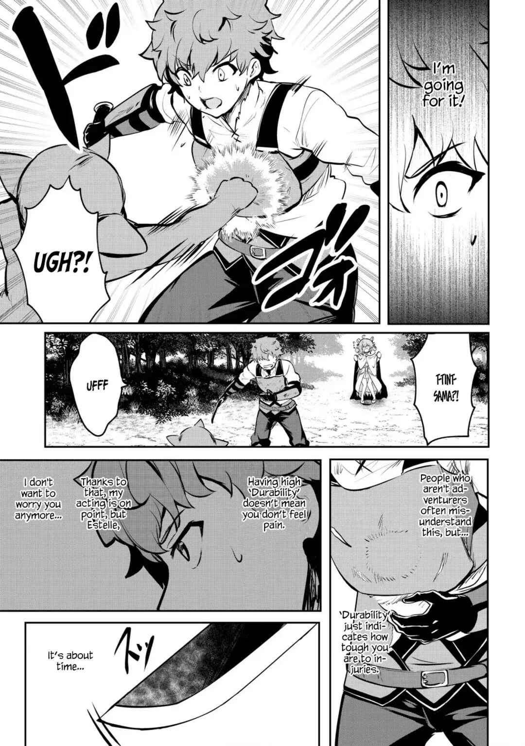 Dore dake Doryoku Shite mo Mannen Level 0 no Ore wa Tsuihou Sareta ~Shin no Teki to Yobareta Shounen wa, Shachiku Megami to Deatte Saikyou no Chikara wo Te ni Ireru~ Chapter 8 - Page 5