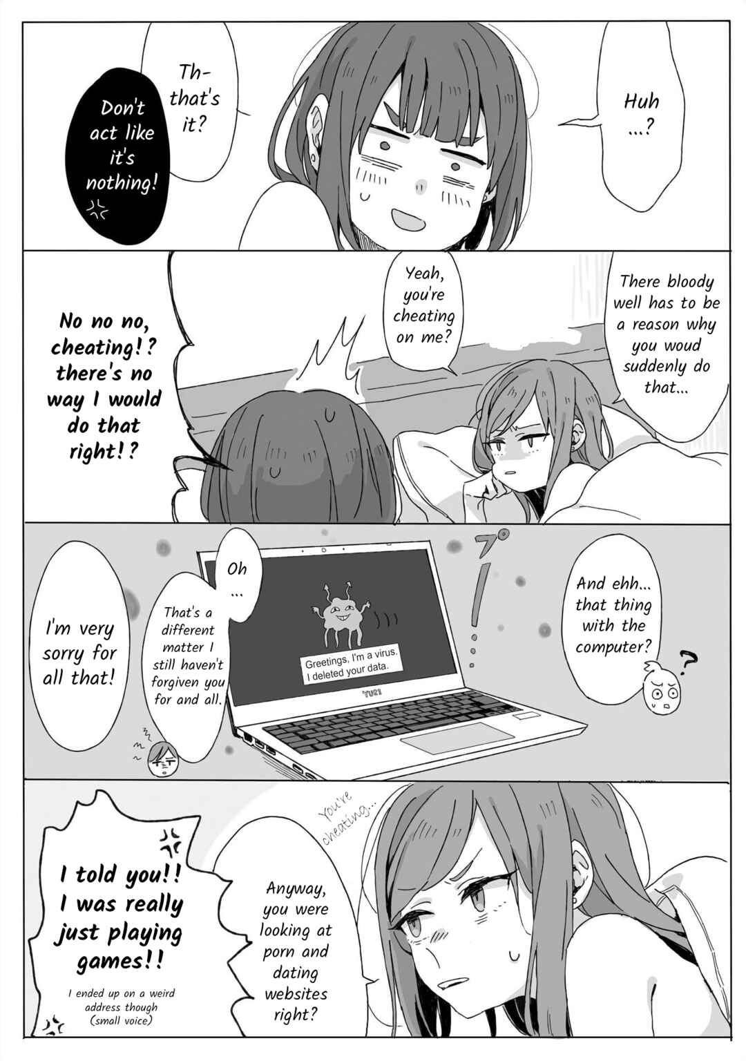 Lily & Ivy — Ken-Couple Yuri Sexual Love Anthology Chapter 3 - Page 11
