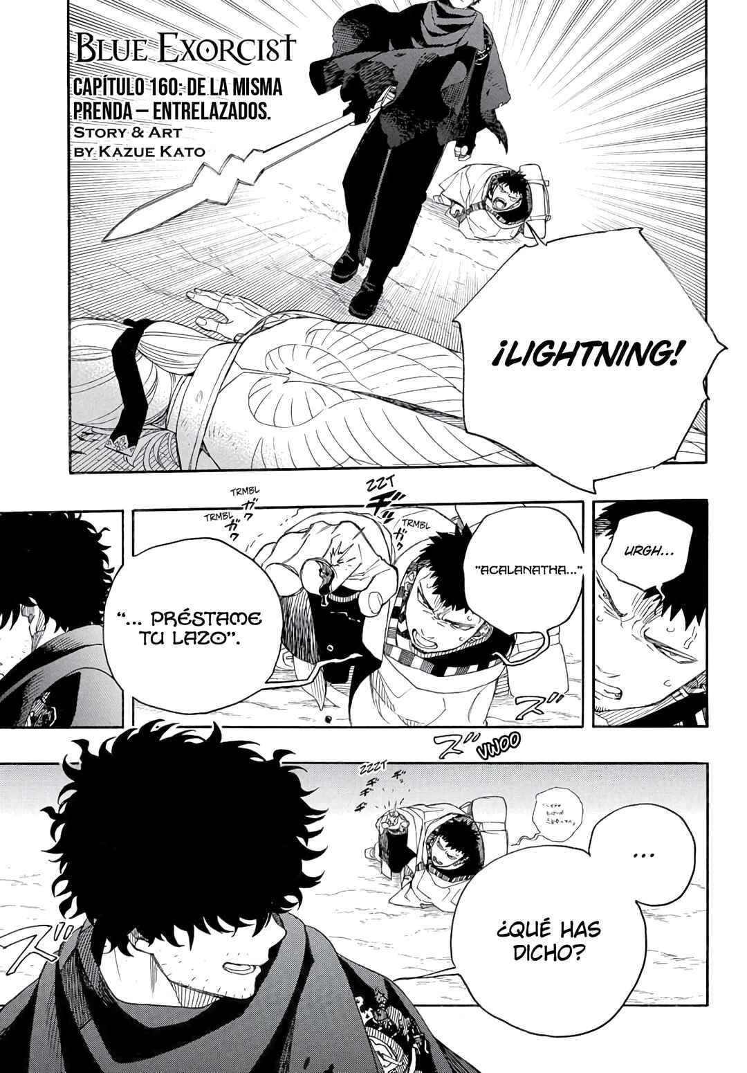 Ao no Exorcist Chapter 160 - Page 3