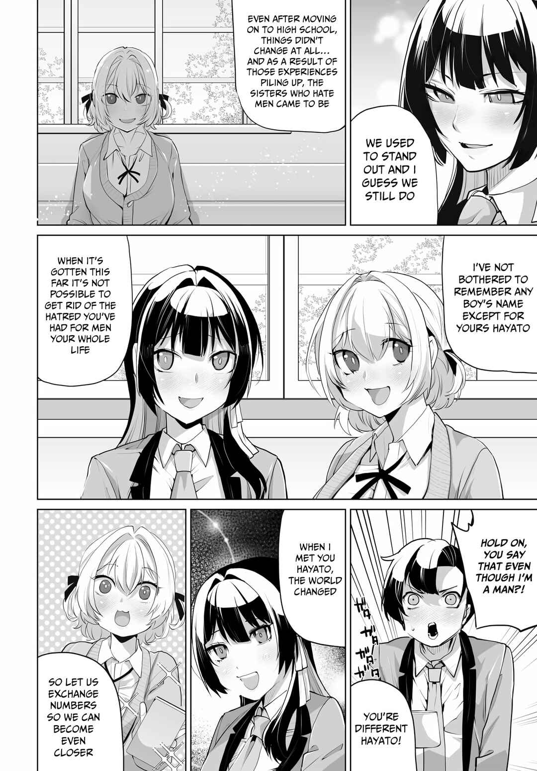 Otoko Girai na Bijin Shimai wo Namae mo Tsugezu ni Tasuketara Ittai Dounaru? Chapter 8 - Page 14