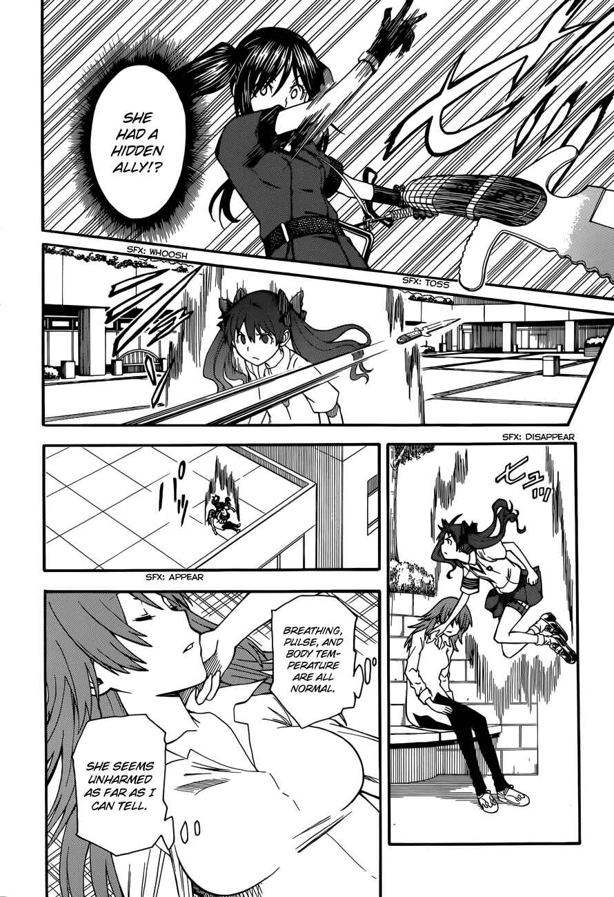 Toaru Majutsu no Index Gaiden: Toaru Kagaku no Railgun Chapter 54 - Page 13