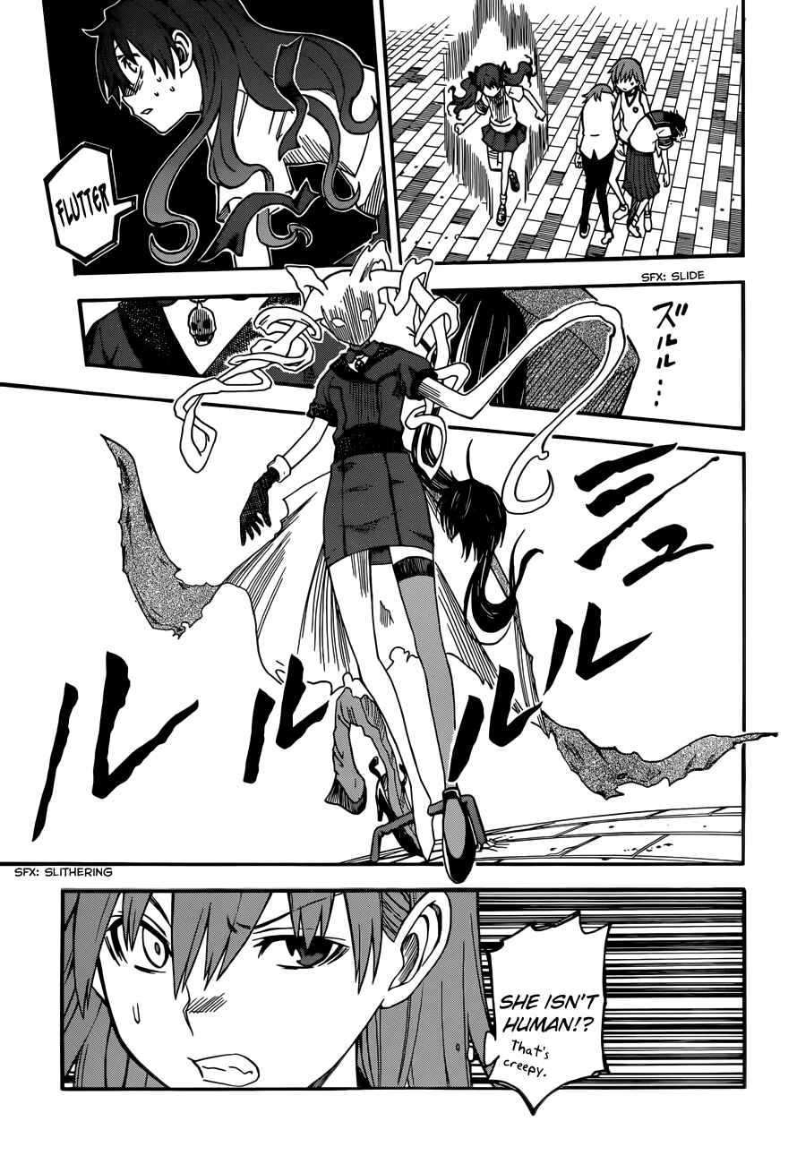 Toaru Majutsu no Index Gaiden: Toaru Kagaku no Railgun Chapter 54 - Page 16