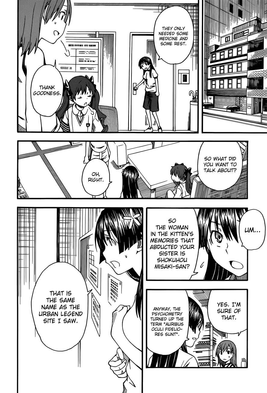 Toaru Majutsu no Index Gaiden: Toaru Kagaku no Railgun Chapter 54 - Page 25